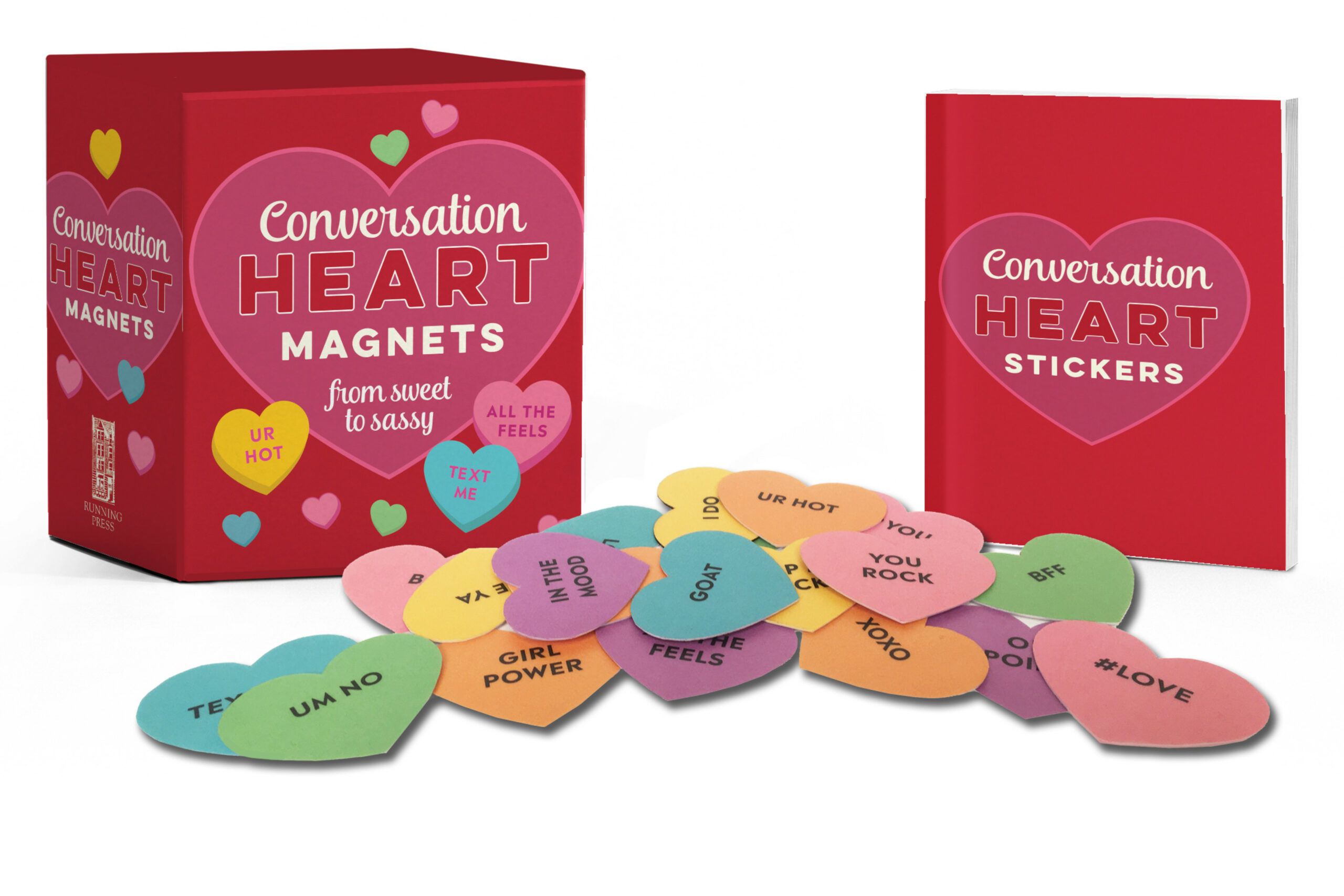 Hachette Conversation Heart Magnets