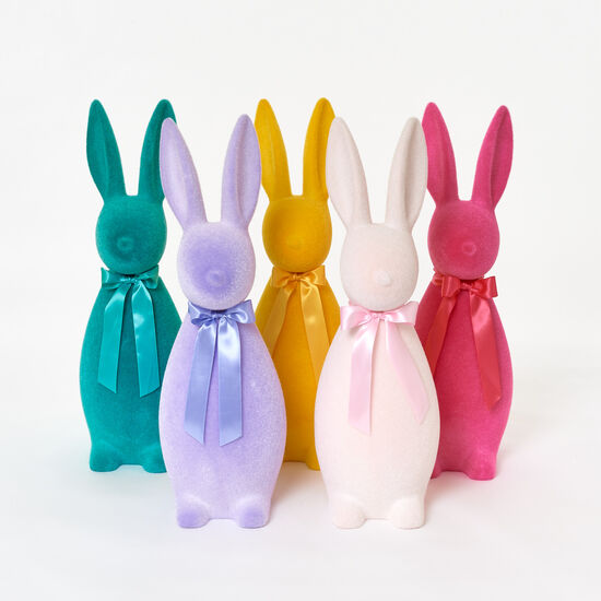 Flocked Bunnies