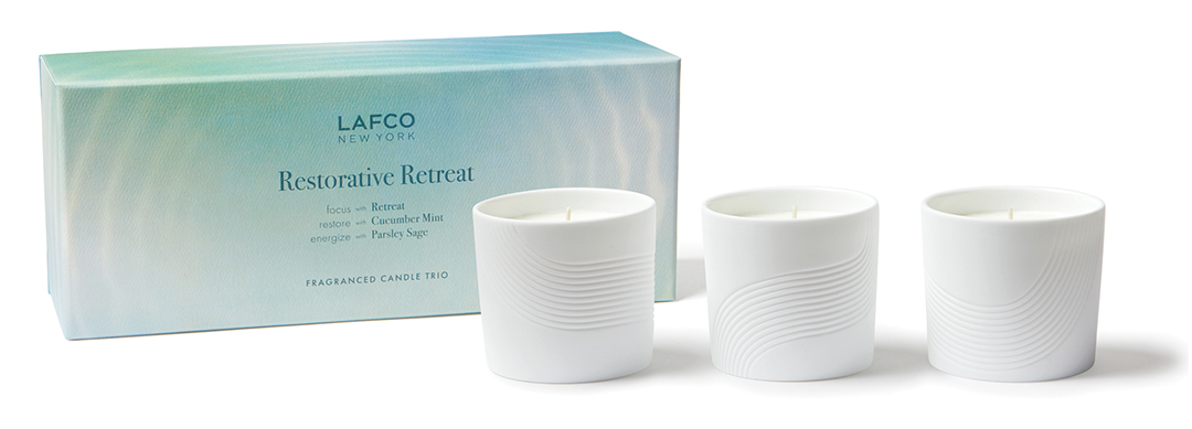 LAFCO Restorative Retreat Candle Trio Set